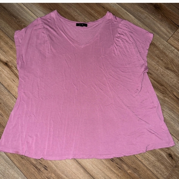 Ellos Lavander  Sleeveless Boxy T-Shirt - Picture 1 of 2